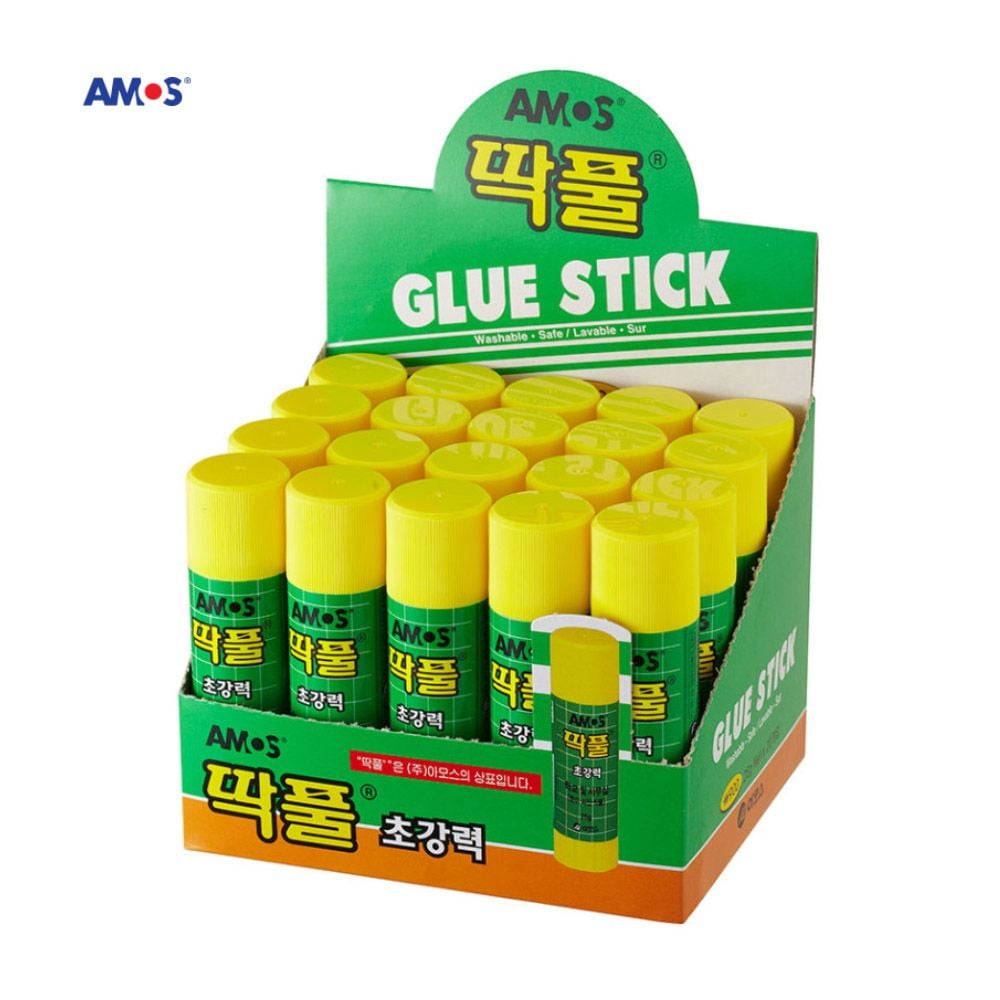 아모스 딱풀25g(1갑-20개) - 상품 이미지