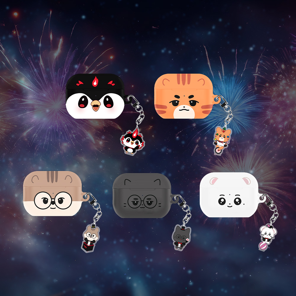 [2종 구성] T1 굿즈 버즈 하드 케이스 + 키링 에디션 제품 이미지