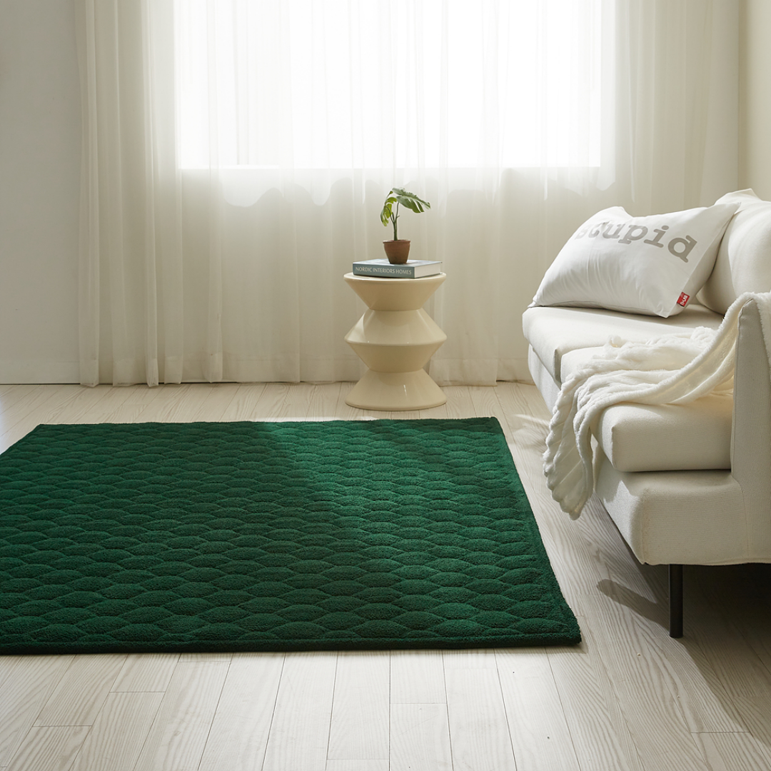 호이데코 라쎄 토퍼 러그 딥 그린, 200x300cm