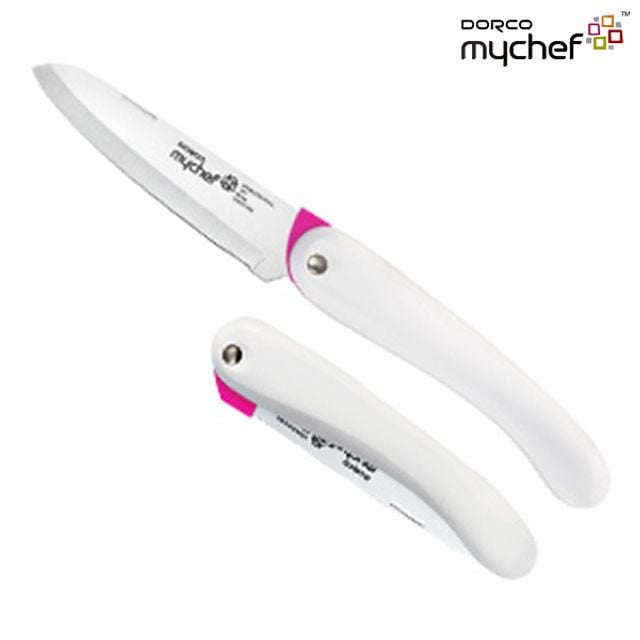 도루코 접이식 휴대용 핑크 포인트 과도 90mm - 메인 이미지