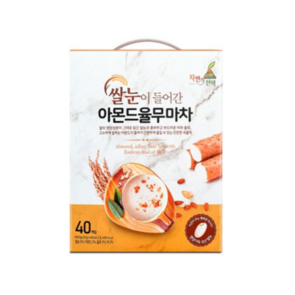 EC 쌀눈아몬드율무마차 800g (20gX40포) - 메인 이미지
