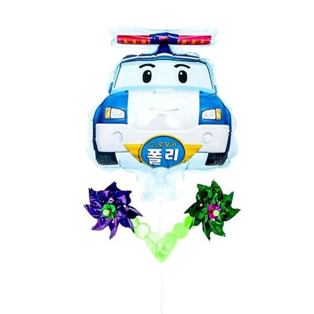 폴리모형 캐릭터바람개비풍선 생일파티 생일장식 파티 - 상품 이미지