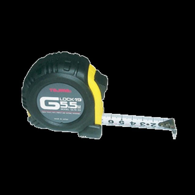 TAJIMA 고무피복줄자 GL19-55BL 5.5Mx19mm - 메인 이미지
