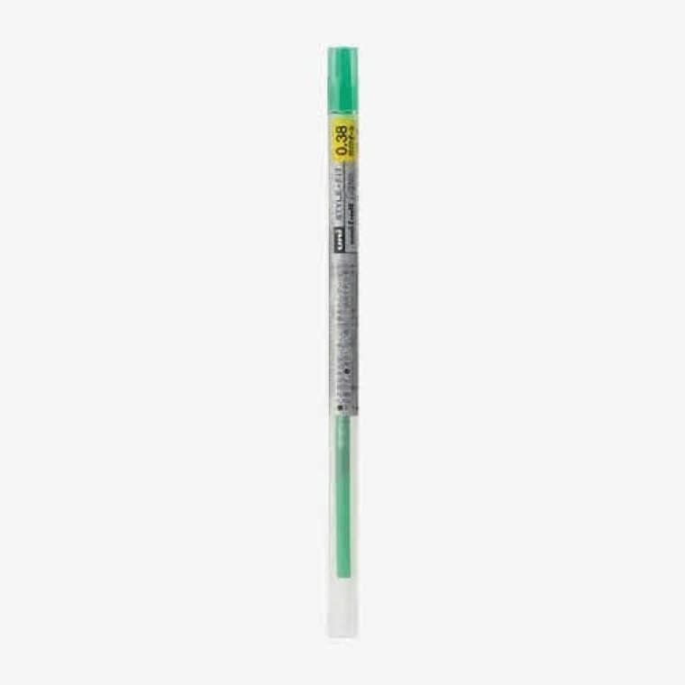 유니 스타일핏트 볼펜리필 UMR-109-38 그린 / 0.38mm / 21849 - 메인 이미지
