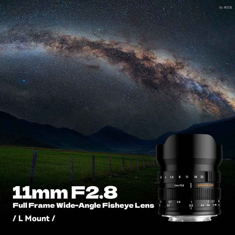 Brightin star 11mm F2.8 어안 렌즈 캐논 소니 시그마 이미지 6