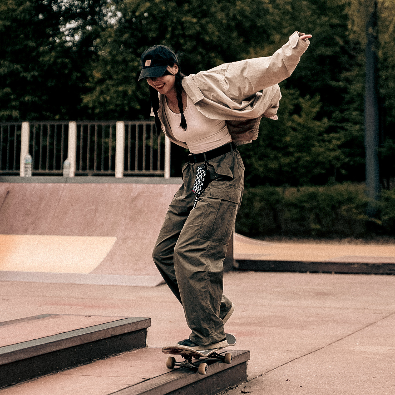 에가든 트래블러 월렛 패스포트 체커보드 RFID 차단 여행용 지갑 여행 여권 케이스