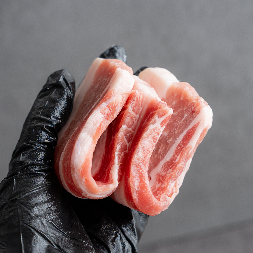 듀록 삼겹살 1kg 대패 구이용 냉동 수입 돼지고기 이미지 4