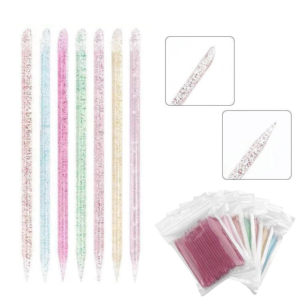 네일아트 다용도 아크릴 스틱 50개 세트 아크릴스틱 50pcs - 상품 이미지