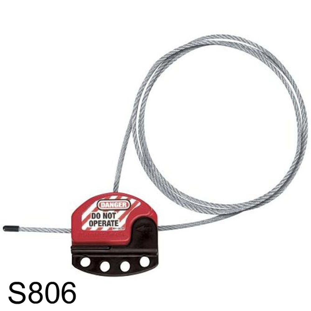 마스터열쇠 케이블 잠금장치 S806 - 메인 이미지