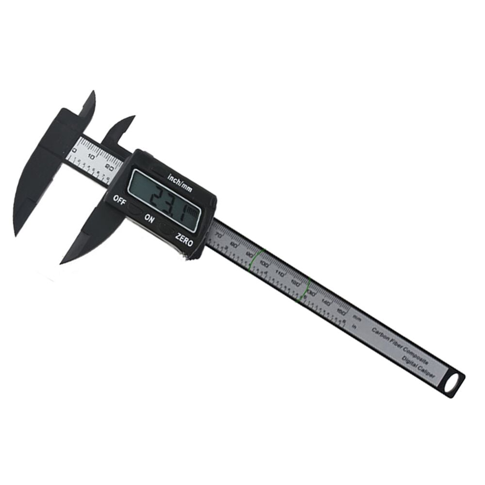 두께측정기 카본 화이바재질 150MM 디지털 캘리퍼스 - 메인 이미지