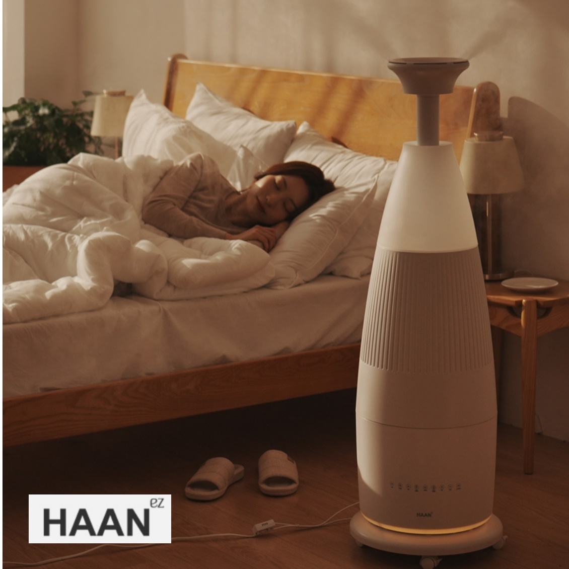 한경희 대용량 가습기 무드등 대형 거실용 가습기 각도 조절 가습기 - 상품 이미지
