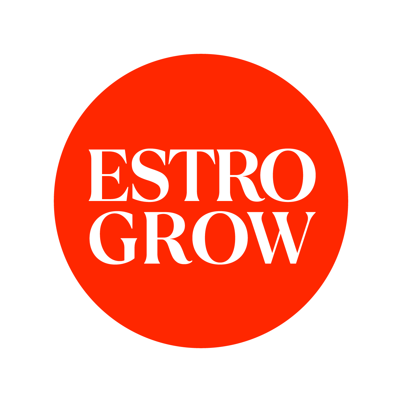 에스트로그로우 스토어 로고