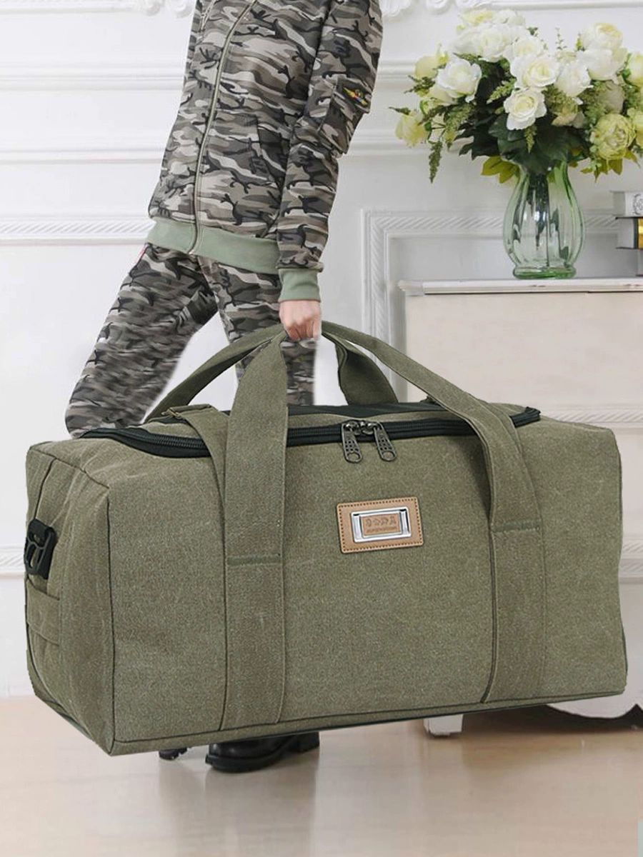 대형 소프트 캐리어 중형 출장 가방 천캐리어 수하물 이민용 블랙 엑스트라 66x33x34 80l 대형 - 상세 이미지 4