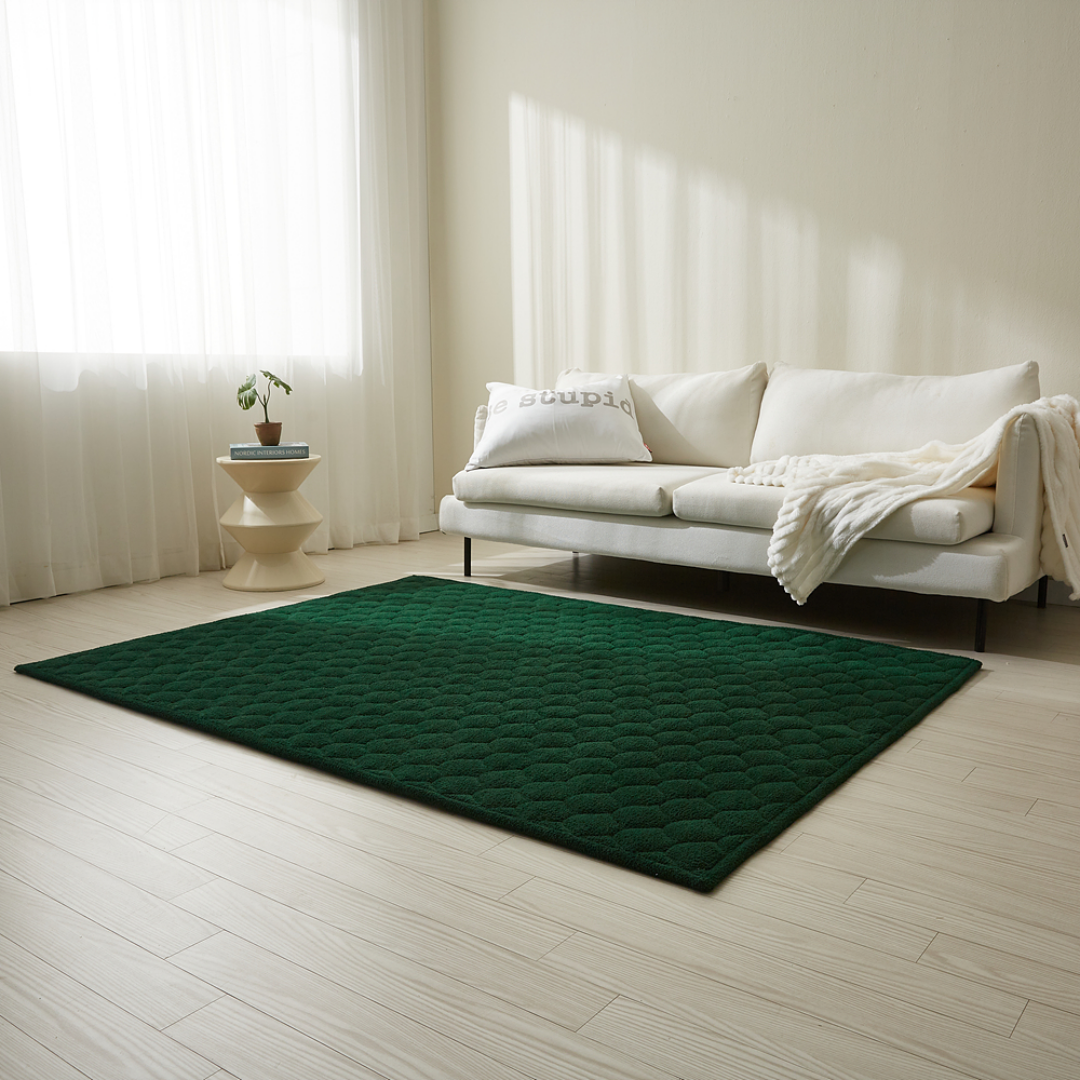 호이데코 라쎄 토퍼 러그 딥 그린, 200x250cm