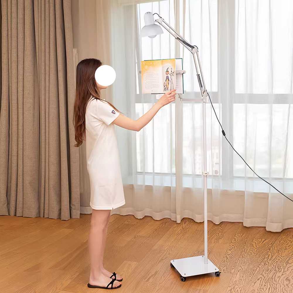 누워서 독서대 침대용 각도조절 편안한 북스탠드 기본형 - 상세 이미지 3