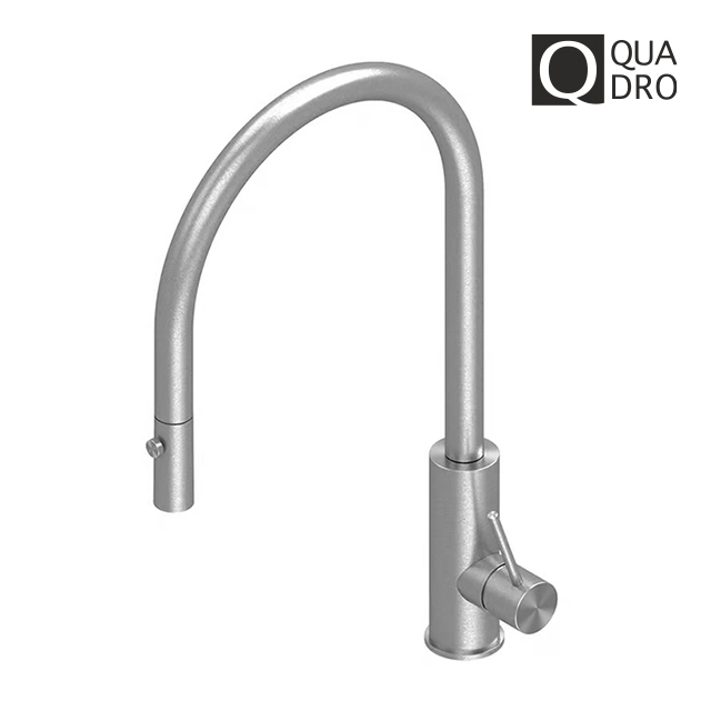 콰드로디자인 1홀 데크형 인출식 주방수전 QUADRO 697.00AS