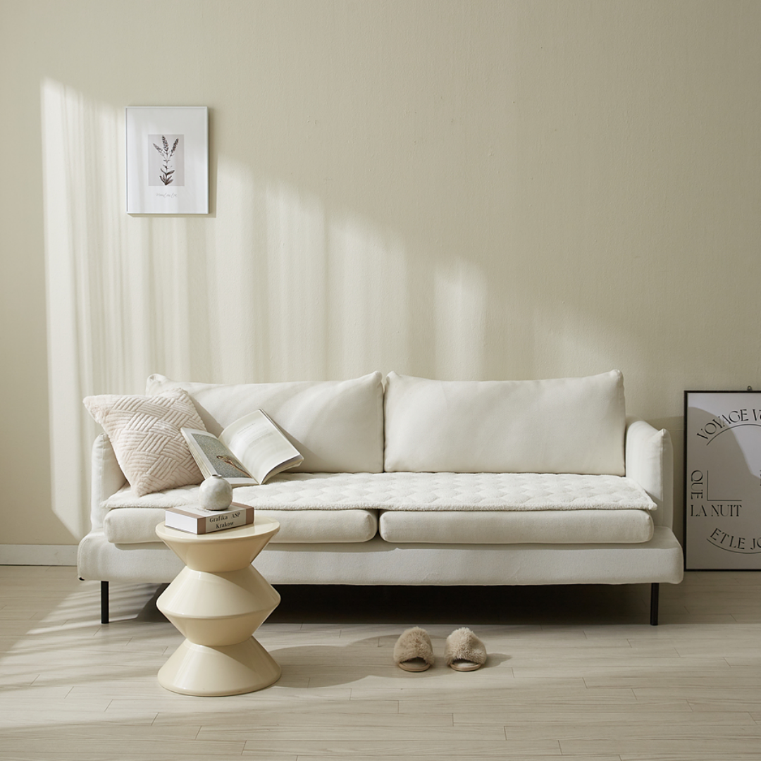 호이데코 라쎄 토퍼 쇼파패드 크림 아이보리, 60x120(2인용)