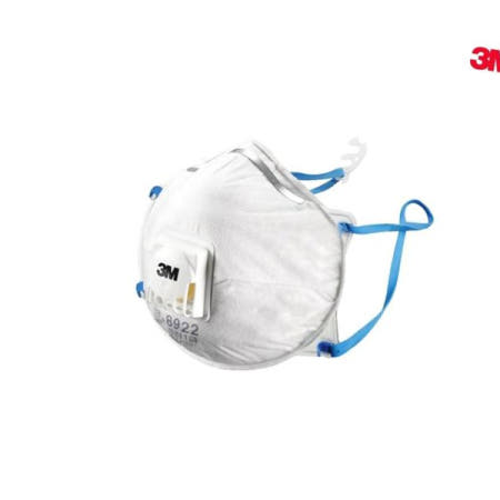 용접안전 8922 안면여과식 3M 1급방진마스크(흄)/10EA