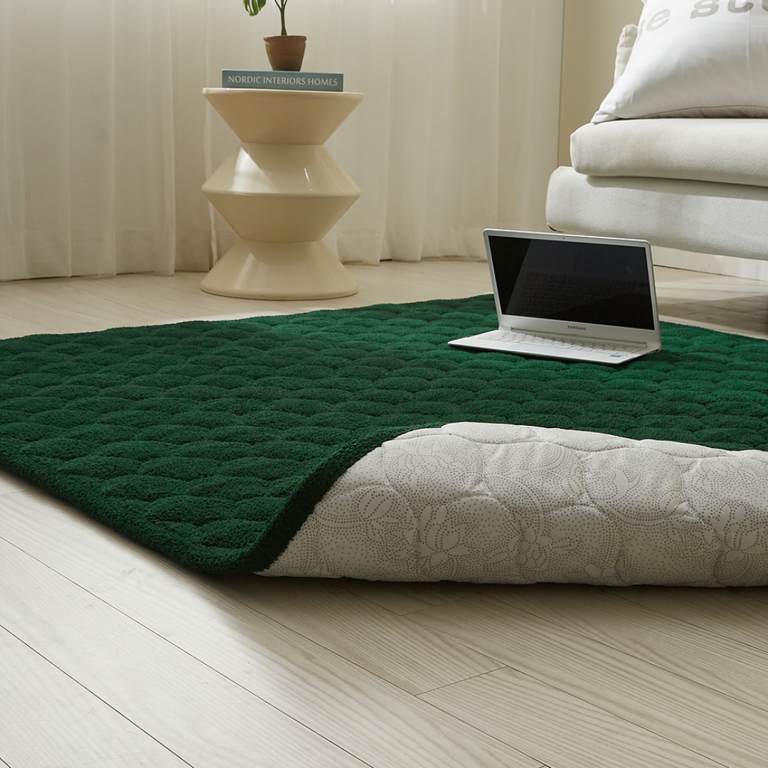 호이데코 라쎄 토퍼 러그 딥 그린, 200x300cm