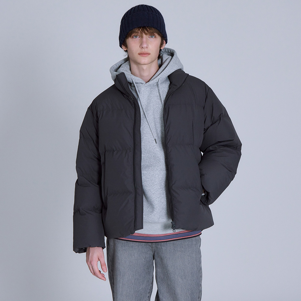 베이직하우스 공용 플리스프렌치테리 후드 티셔츠