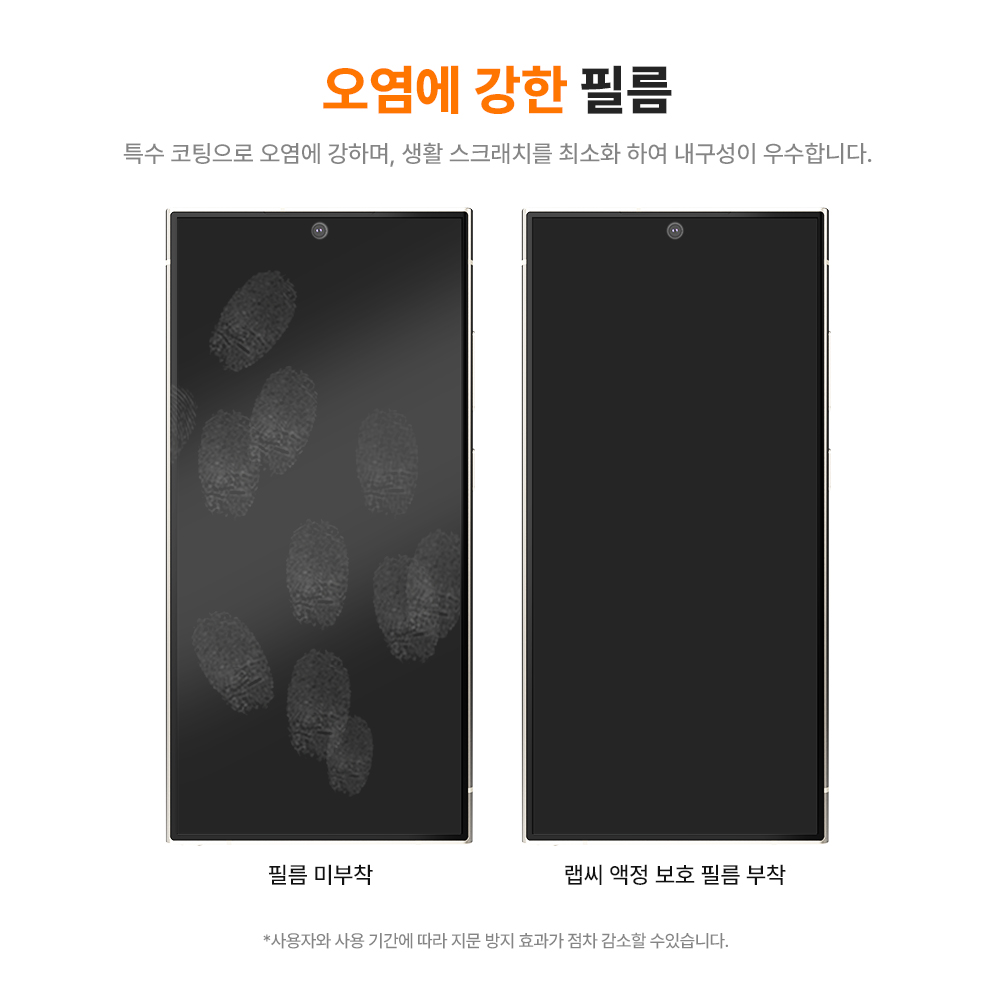랩씨 리얼 AR 필름 사생활 보호 저반사 초고화질 액정보호필름 갤럭시S24 울트라, 2매입 - 상세 이미지 4