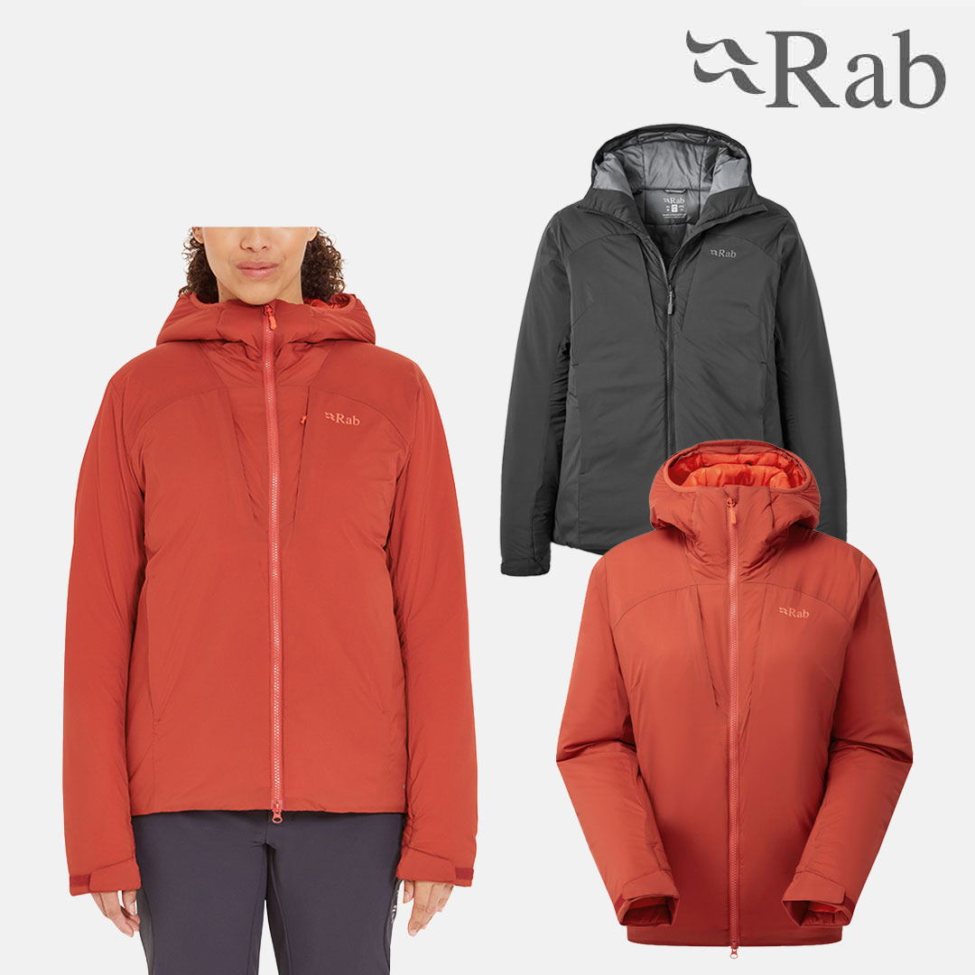 Rab 랩 젠에어 알파인 자켓 QIP-10 여성용 아웃도어 등산 자켓 - 상품 이미지