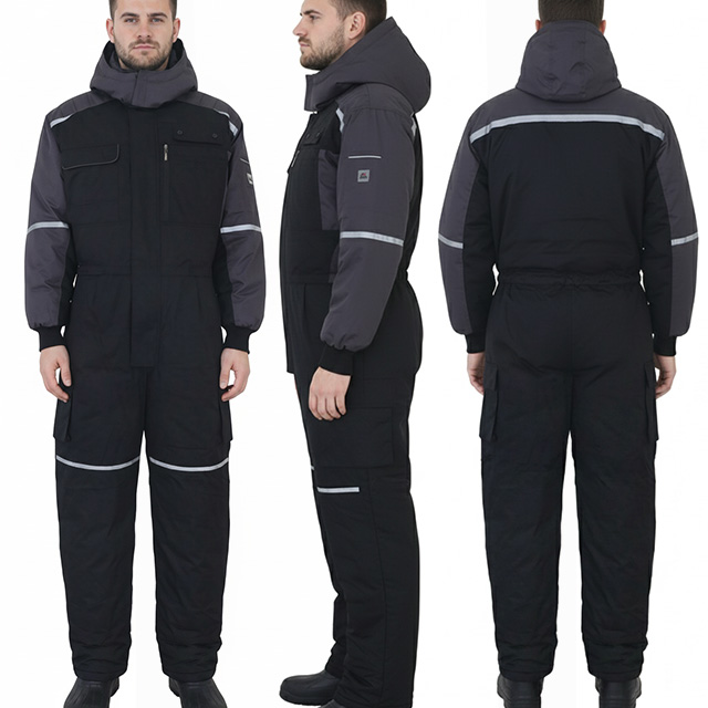 국산 웜핏 익스트림 500 덕다운 우주복 오리털 남성 작업복 안전복 일체형 방한복 오토바이 낚시 레저 제품 이미지