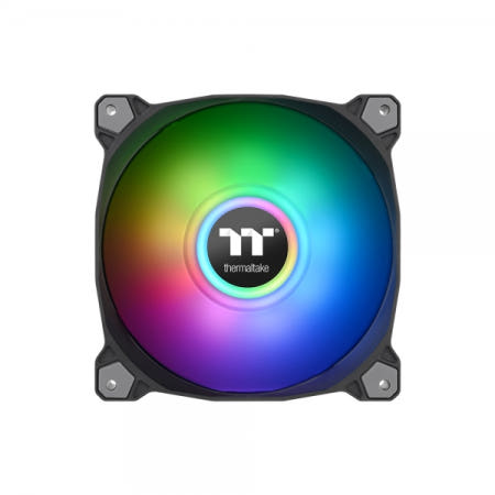 써멀테이크 써멀테이크 Pure Duo 12 ARGB Sync 라디에이터 팬 Black (2PACK/Controller)