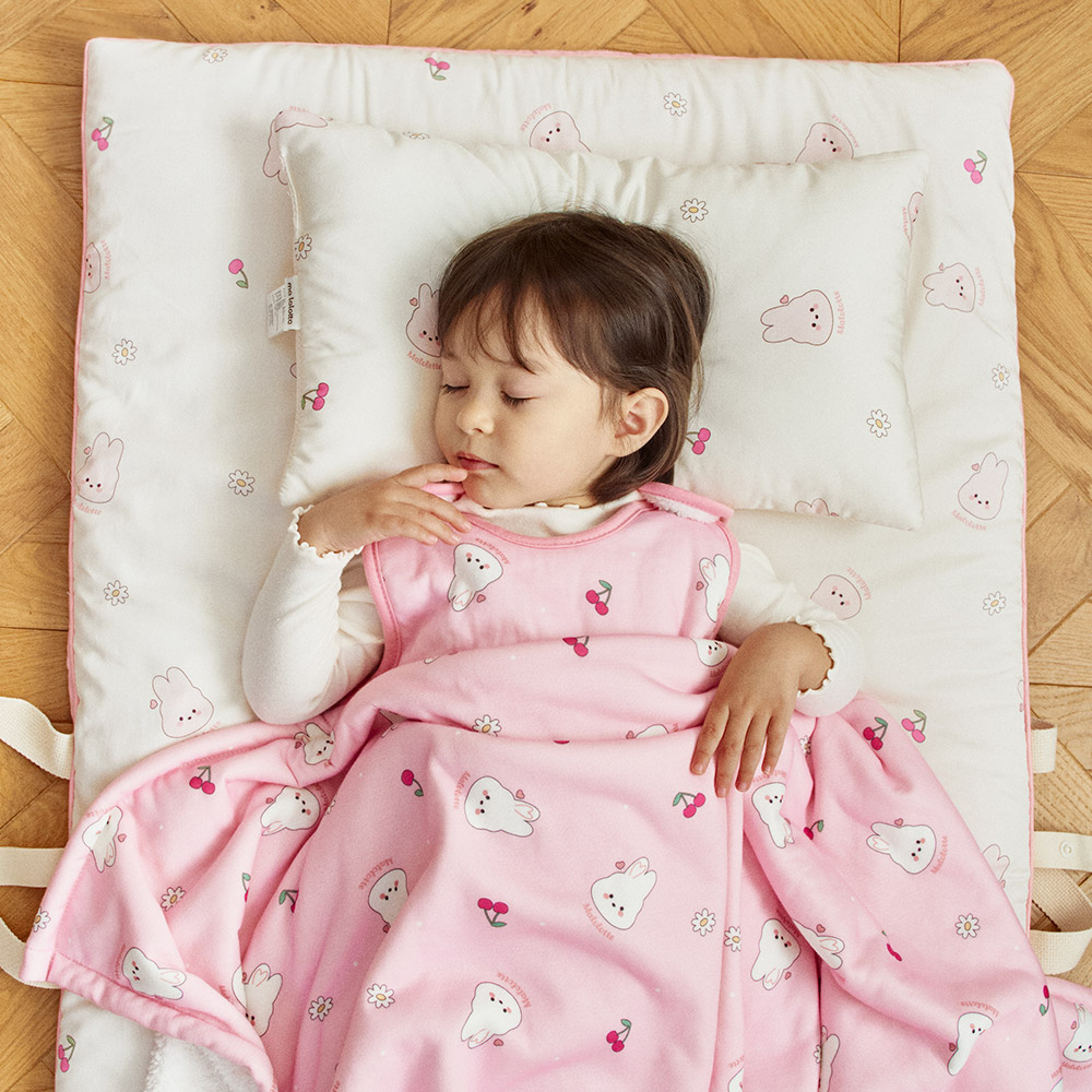 마롤로뜨 어린이집 낮잠 패드 이불 사계절 휴대용 유아 양면 양양이