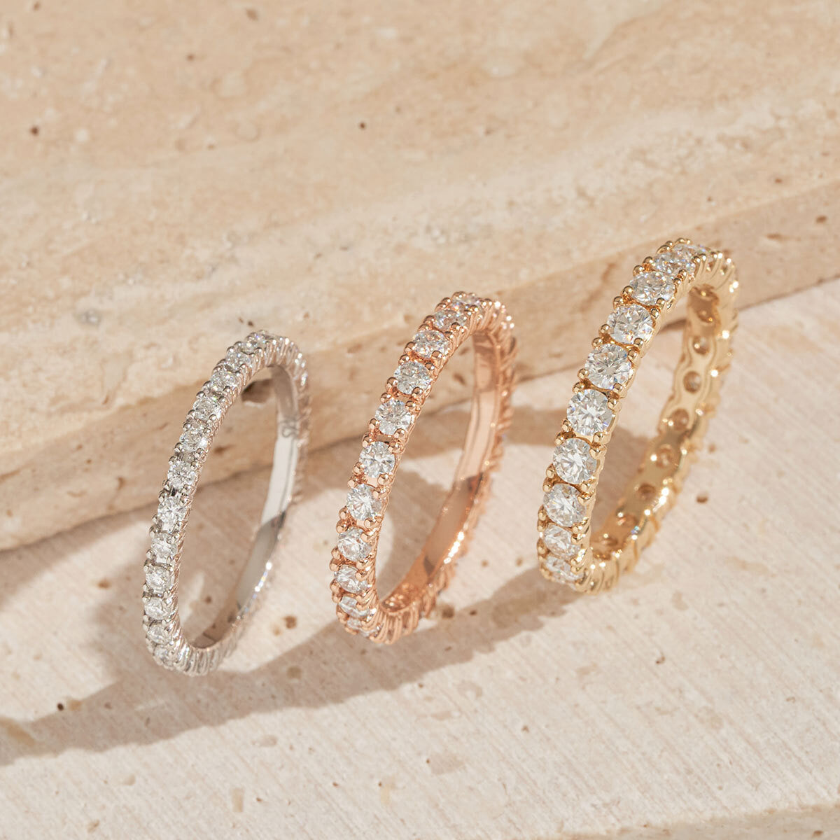 [파플] 1.5mm 클래식 이터니티 랩다이아 반지 14K 18K - 상세 이미지 3