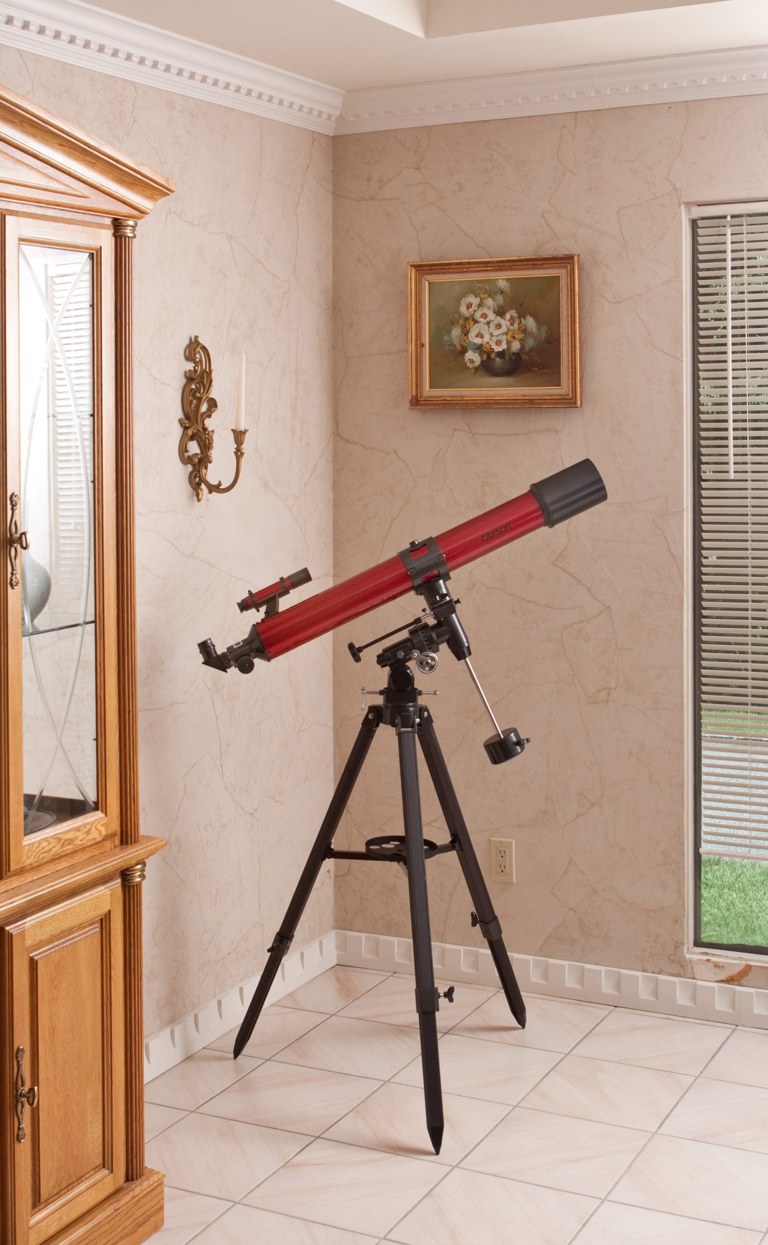 미국 카슨 레드플래닛 90mm 굴절식 천체망원경,RP-400 - 상세 이미지 3