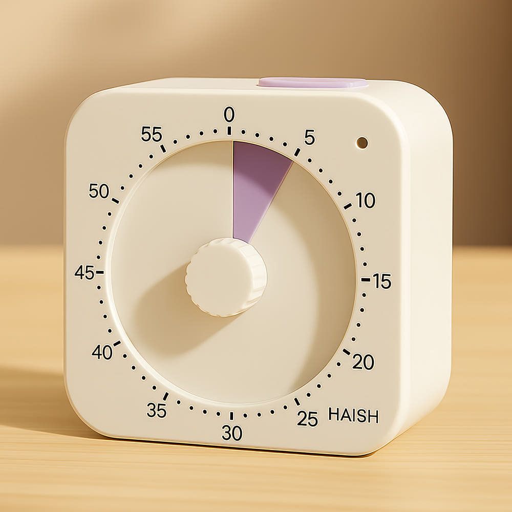 하이쉬 무소음 뽀모도로 구글 타이머 시계 v7 제품 이미지