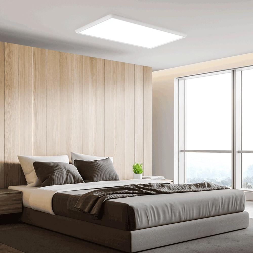 LED 방등 거실 침실 안방 인테리어 직사각 천장조명 루클 60W - 상세 이미지 2