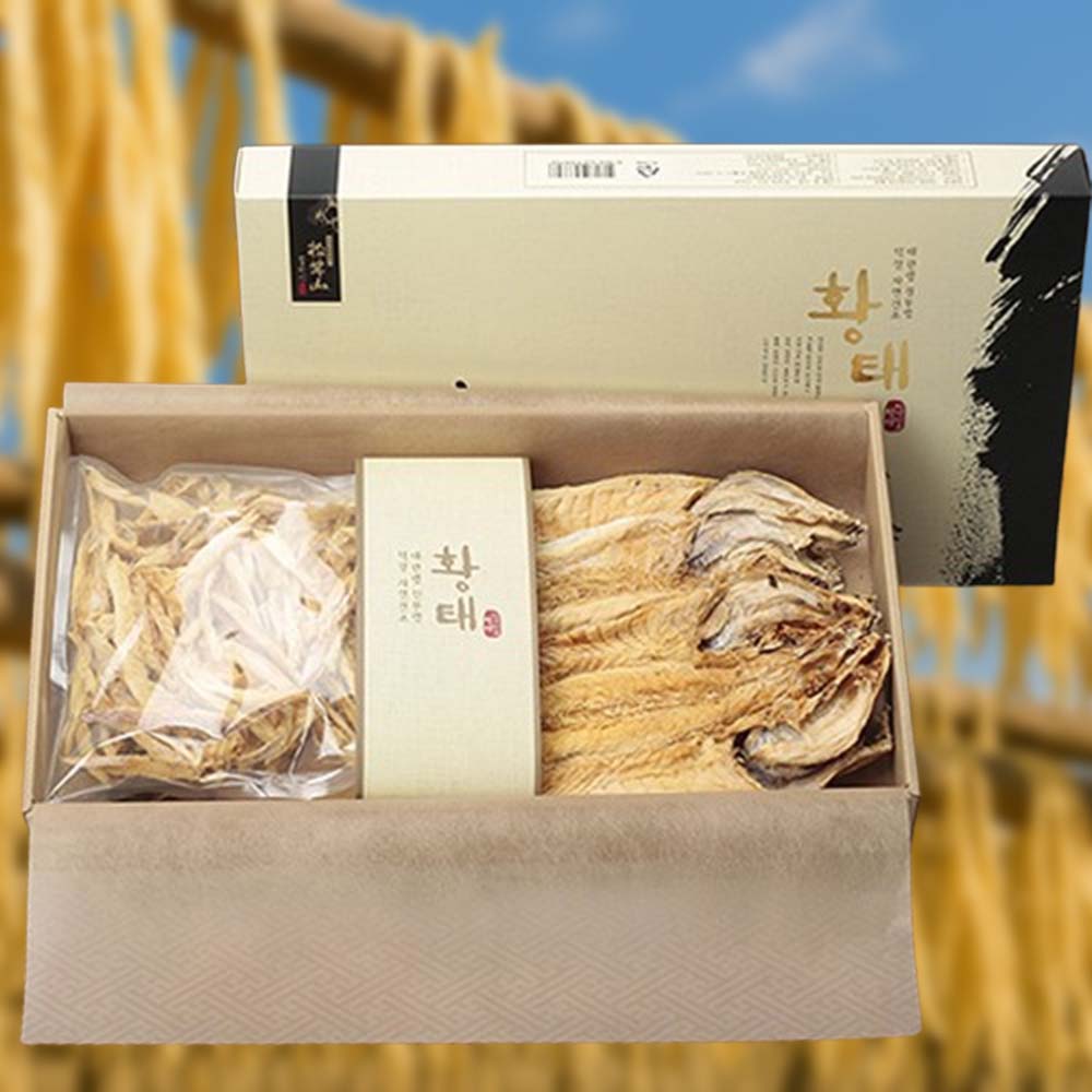 대관령 황태포4미 + 황태채 200g 세트구성 - 상품 이미지