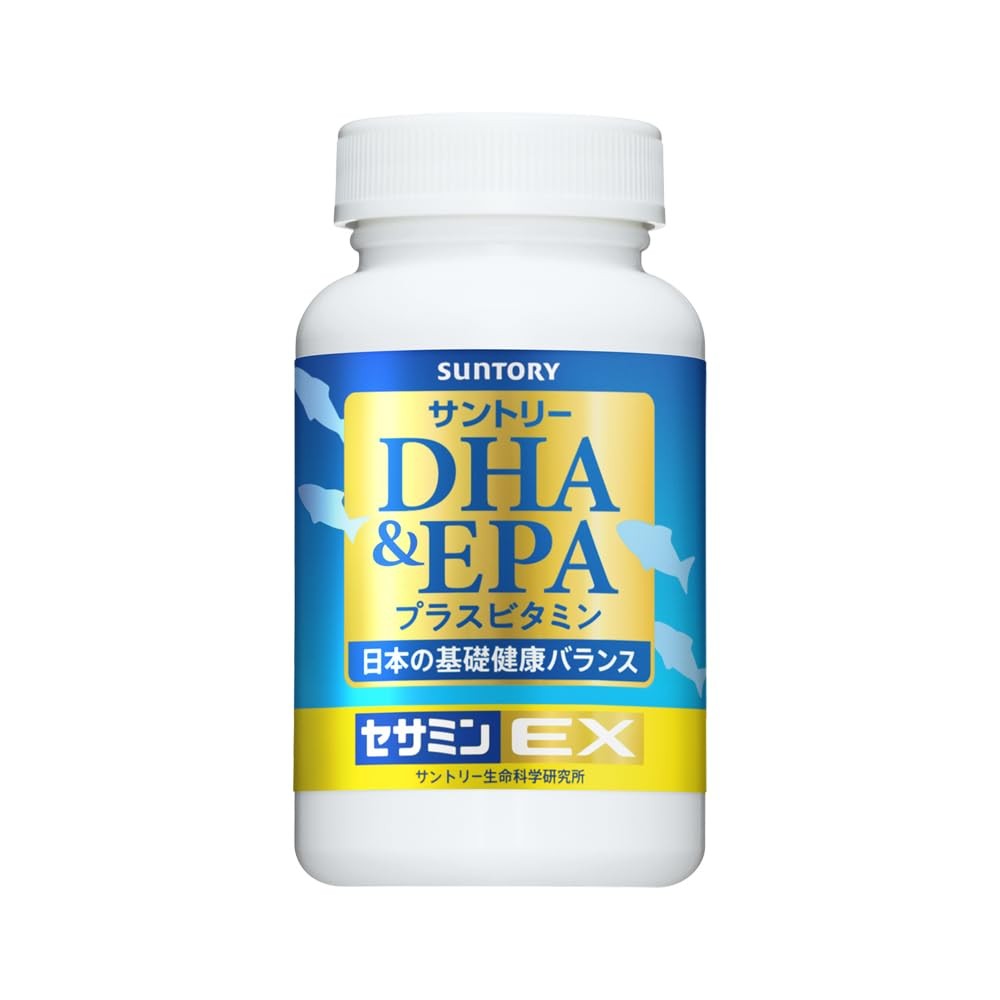 산토리 DHA EPA 세사민 EX 오메가3 캡슐 240정 60일 일본 건강식품 영양제 - 상품 이미지