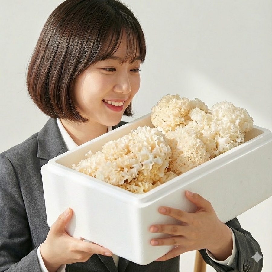 생꽃송이버섯 최상품 꽃송이버섯 1kg - 상품 이미지