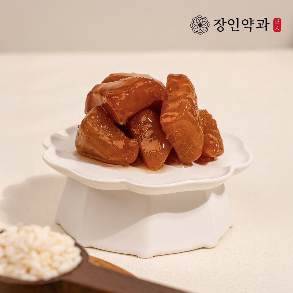 [장인더] 장인세모약과 650g 3팩 대용량 설 선물 명절 대용량 - 상세 이미지 5