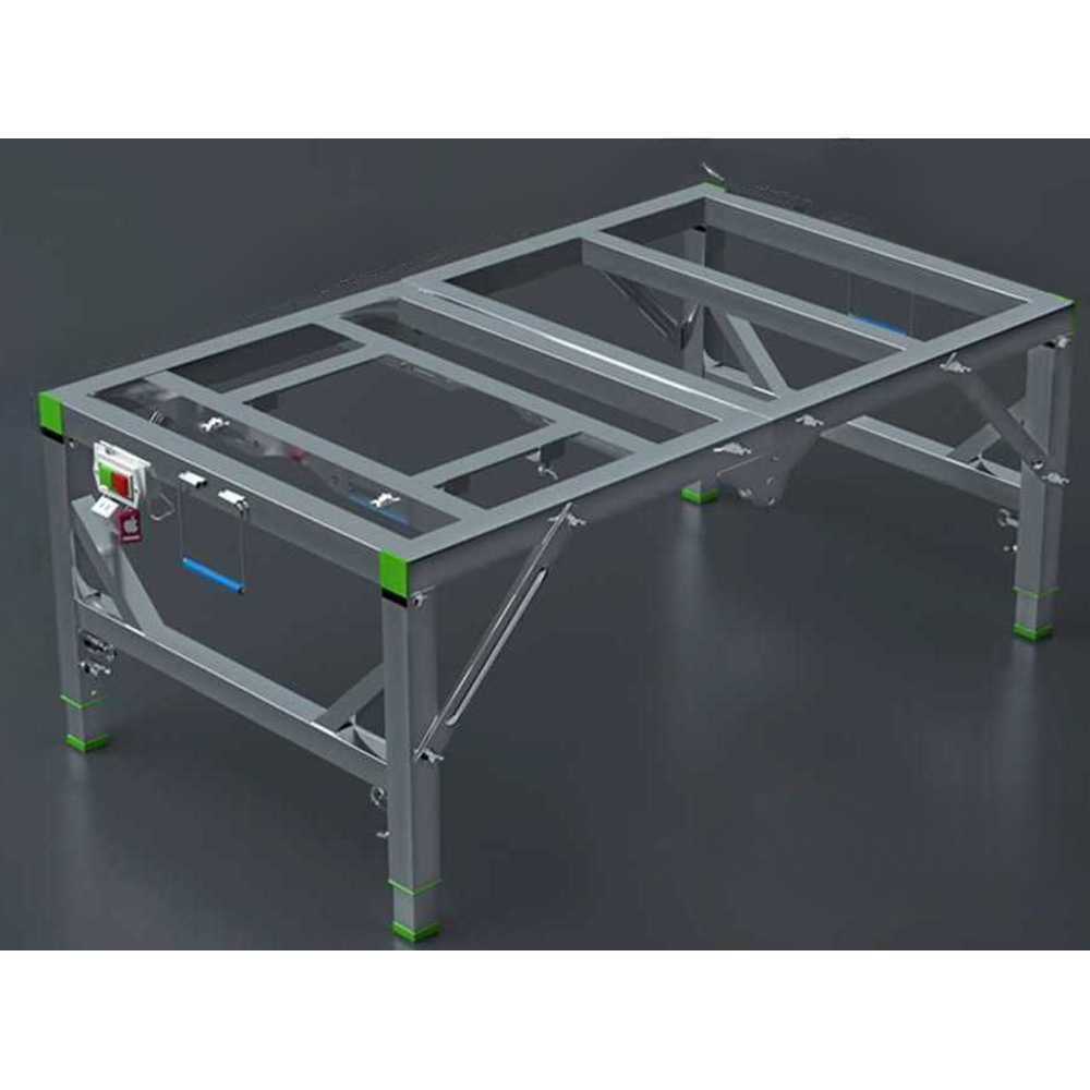 테이블쏘 준톱다이 탁상 먼지 스탠드 목공구 직소기 80x120cm 6-in-1 - 상세 이미지 5