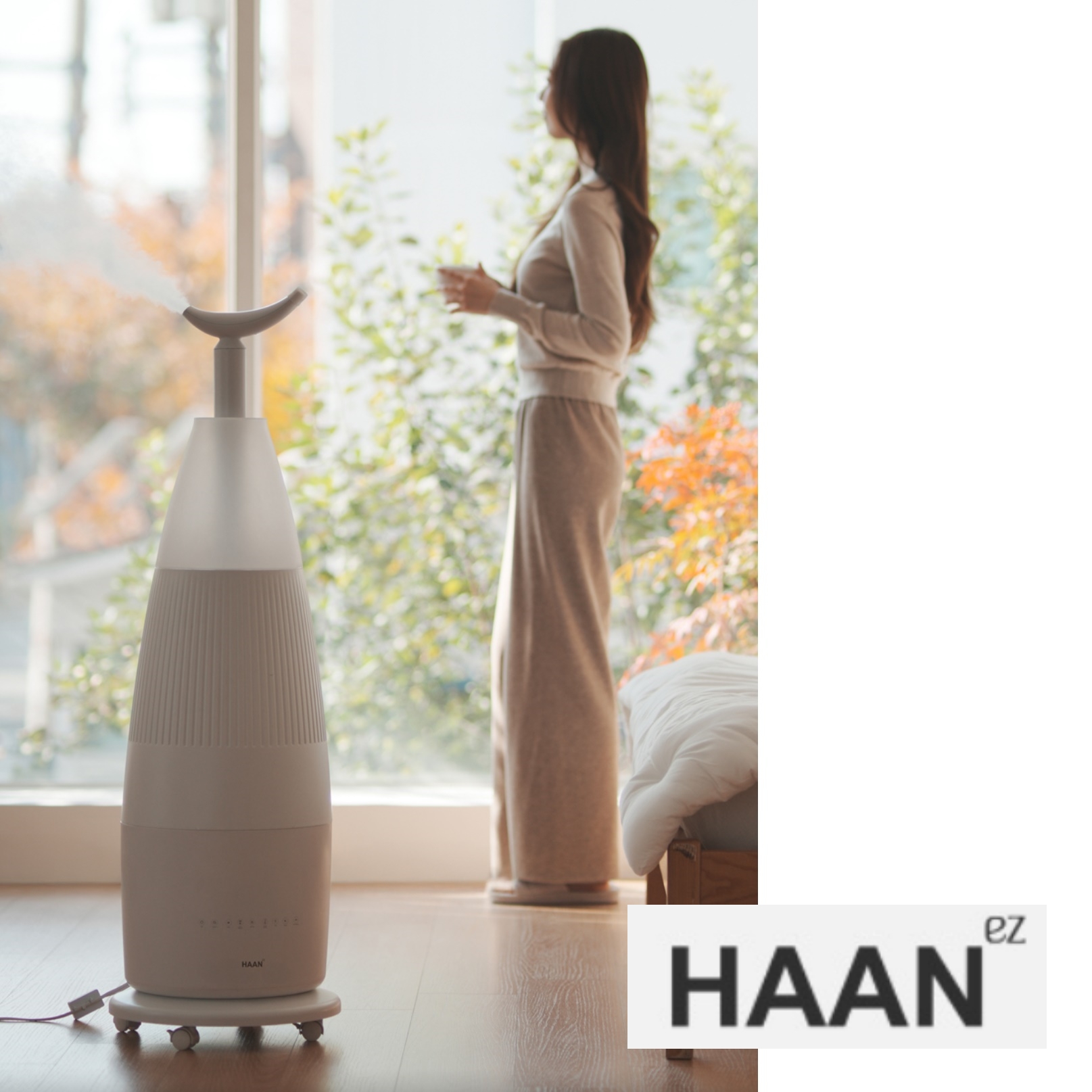 AI 프리미엄 한경희 굴뚝 가습기 타워형 가습기 세척 편한 가습기