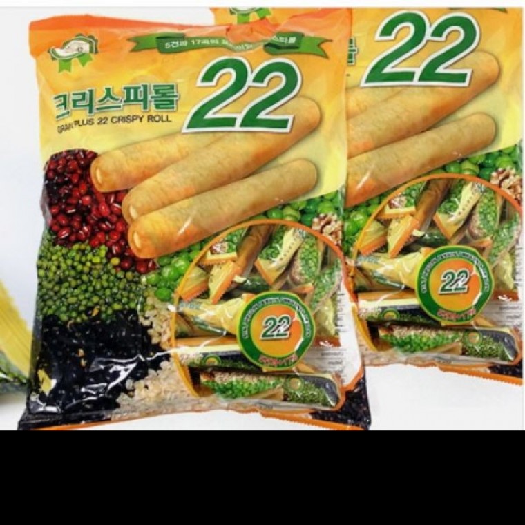 막대과자 NON-GMO제품 크리스피롤22(5견과17곡물)550gX3봉 크리스피롤 - 메인 이미지