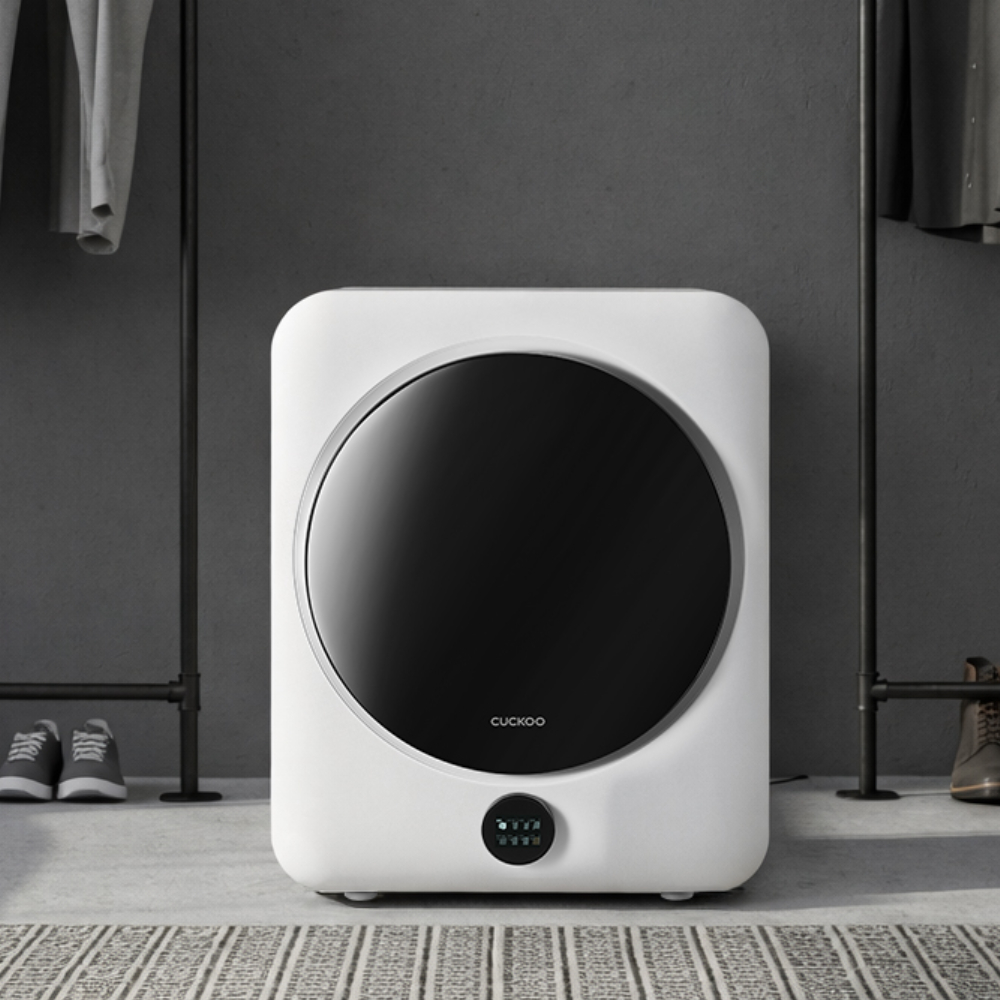 [26년형 최신] 쿠쿠 미니케어 건조기 3kg 화이트 CCD-A0310AW 미니 건조기 의류 소형 자취 원룸 아기옷 제품 이미지