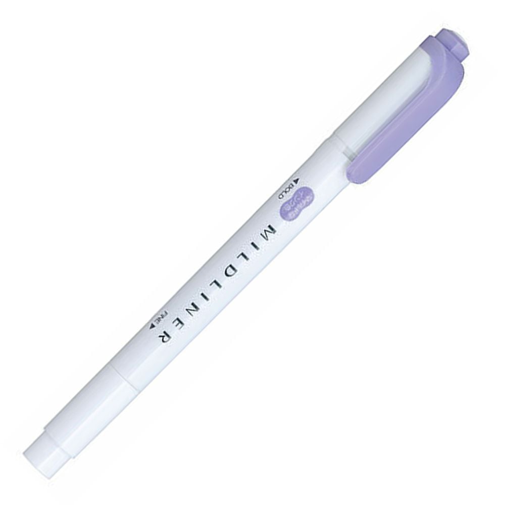 바이올렛 제브라 양면 형광펜 라이너 마일드 10개 - 상품 이미지