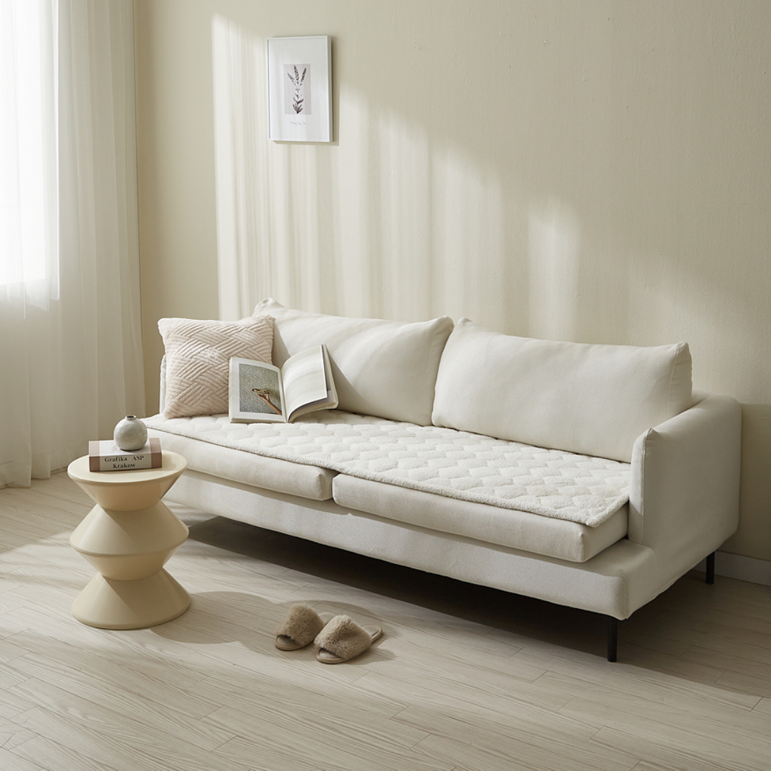 호이데코 라쎄 토퍼 쇼파패드 크림 아이보리, 60x120(2인용)