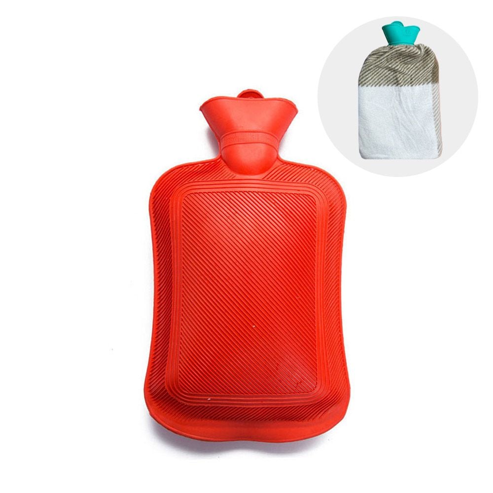 유단포 보온 물주머니 다용도 보온핫팩 따뜻한 워터팩 1000ml 색상랜덤 - 메인 이미지