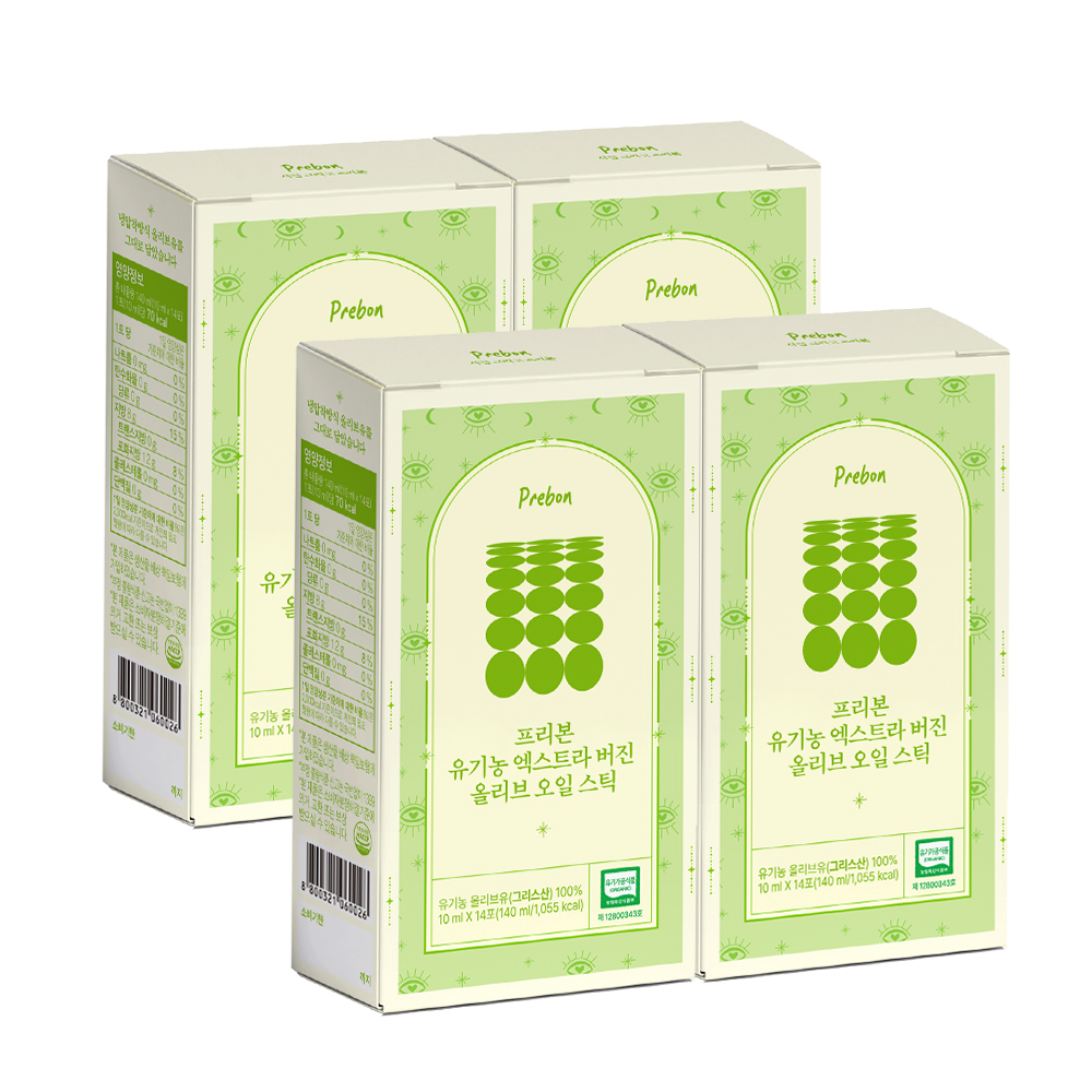공복루틴 프리본 그리스 산도 0.08 유기농 엑스트라버진 올리브오일 스틱 140ml, 4개 - 상세 이미지 2