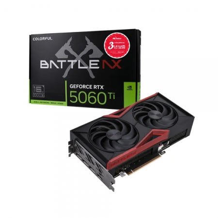 Colorful RTX 5060 Ti 토마호크 DUO D7 16GB 피씨