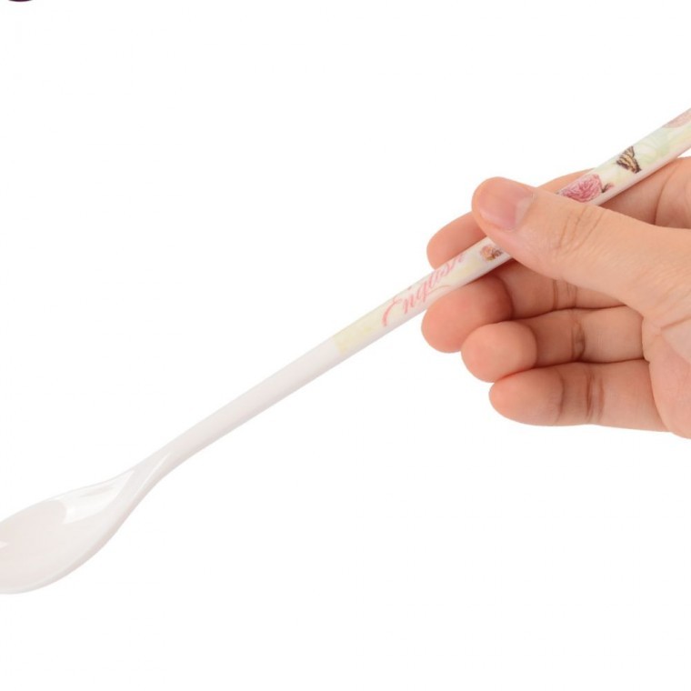 롱스푼 2p 긴숟가락 바텐더 칵테일 믹싱 스테인리스 카페 음료젓기 바툴 - 상품 이미지