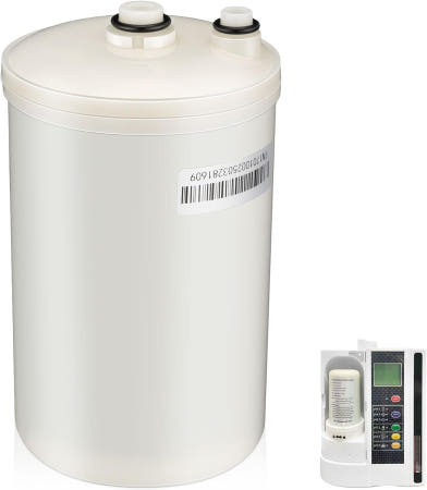 Qualirey 필터 교체 HG-N 타입 물 이오나이저와 호환되며 Enagic Kangen LevelLuk SD501 JrIV KANGEN 8 납 제거 필터와 1