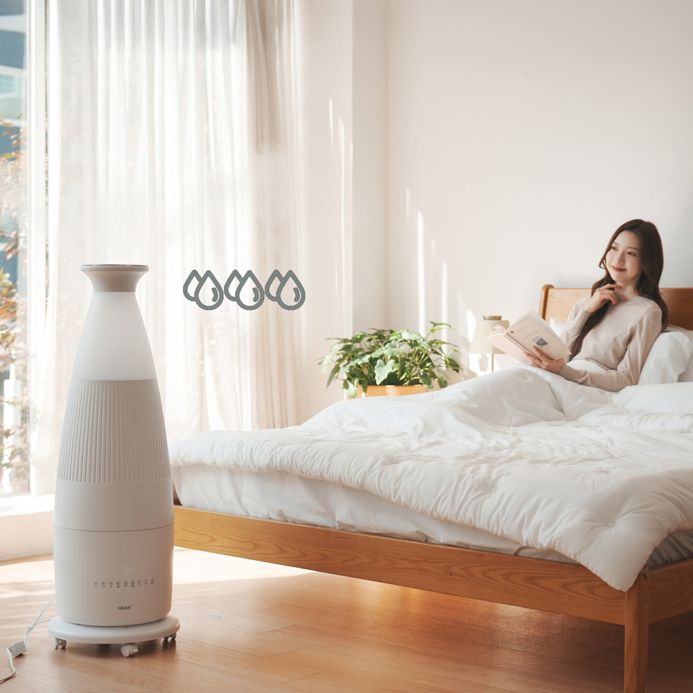 한경희 20L 대용량 BLDC 듀얼 UV살균 가열 복합식 헤파필터 가습기 상부급수