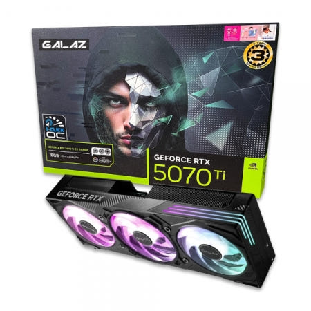 갤럭시 GALAZ RTX 5070 Ti EX GAMER BLACK OC D7 16GB
